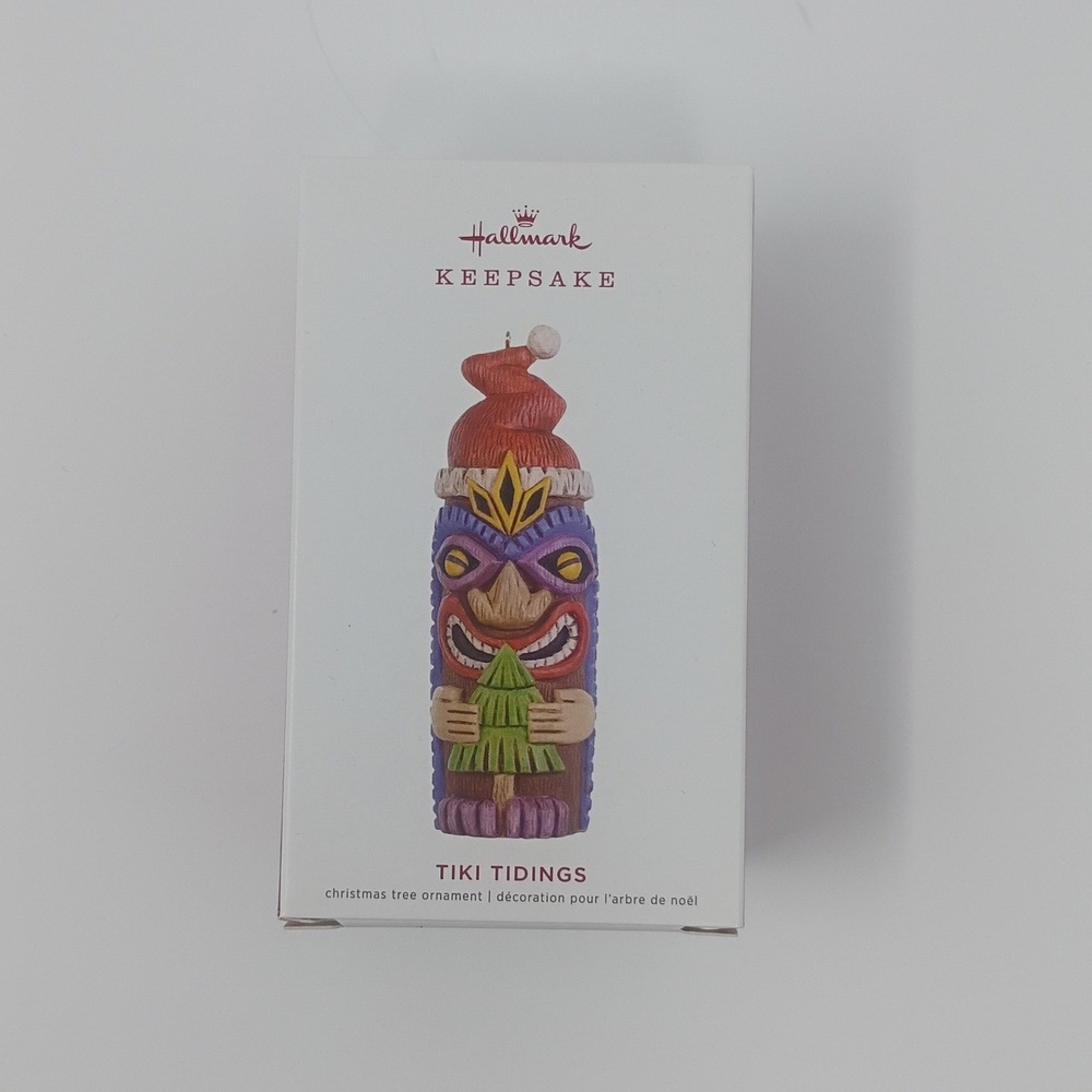 Hallmark Keepsake 2019 Tiki Tidings Christmas Ornament Sharon Visker QGO2407